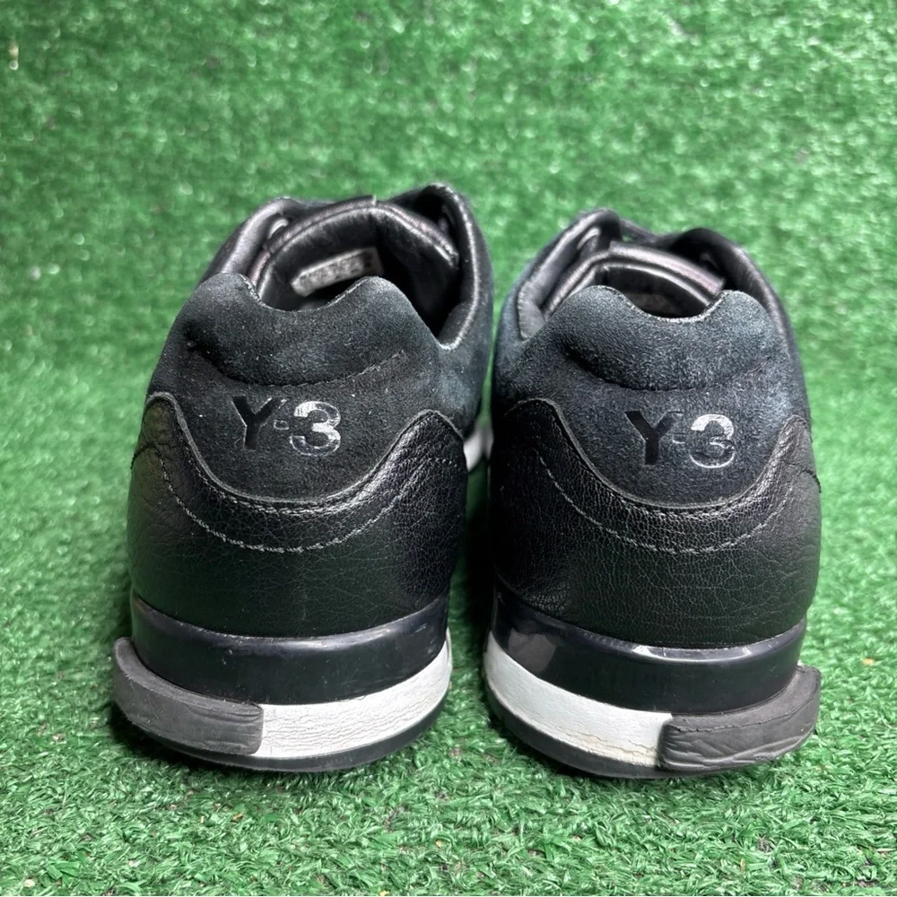 Yohji Yamamoto Adidas Y-3 Black Classic Sneakers‎ Mens Size 7.5